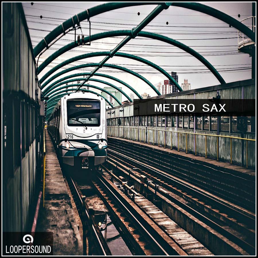 Loopersound - Metro Sax Sample Packs Software GUI Artwork