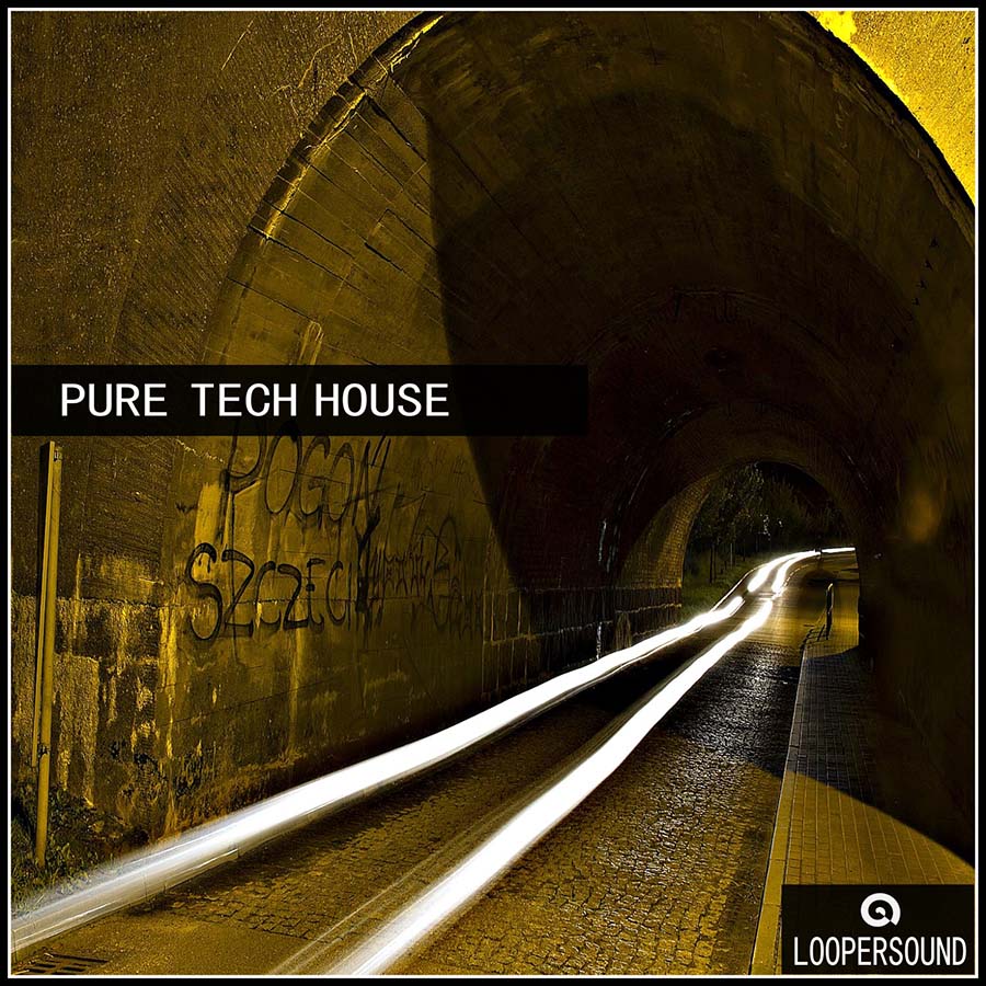 Loopersound - Pure Tech House Sample Packs Software GUI Artwork