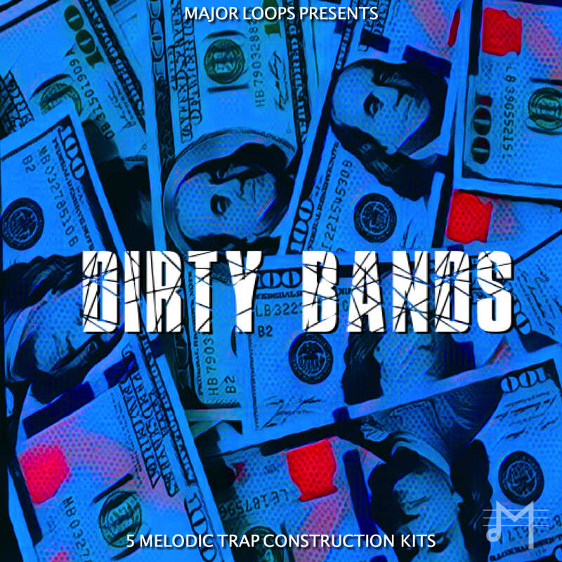 Major Loops - Dirty Bands Sample Packs Software GUI Artwork