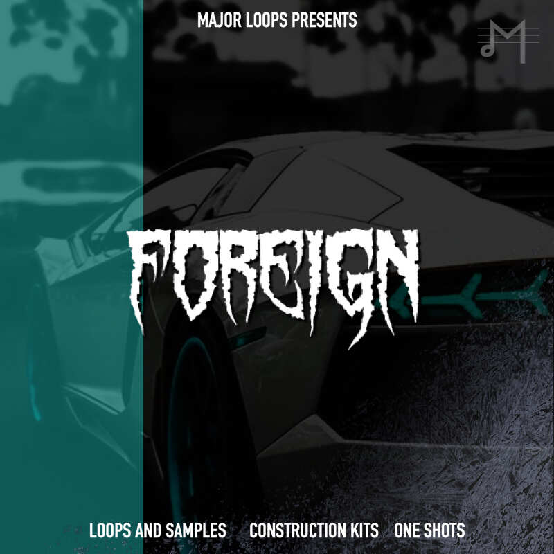 Major Loops - Foreign Sample Packs Software GUI Artwork