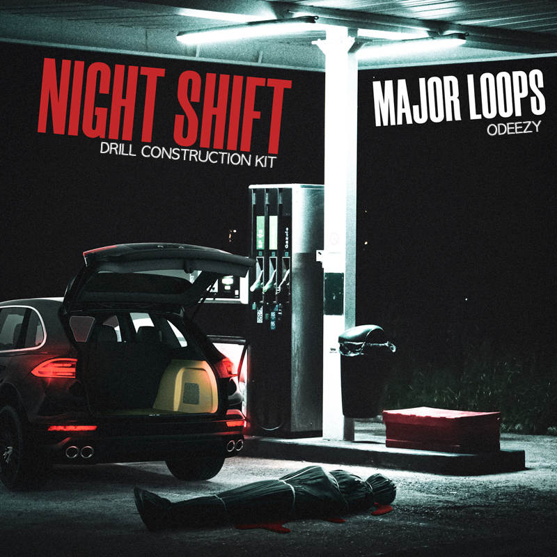 Major Loops - Night Shift Drill Sample Packs Software GUI Artwork