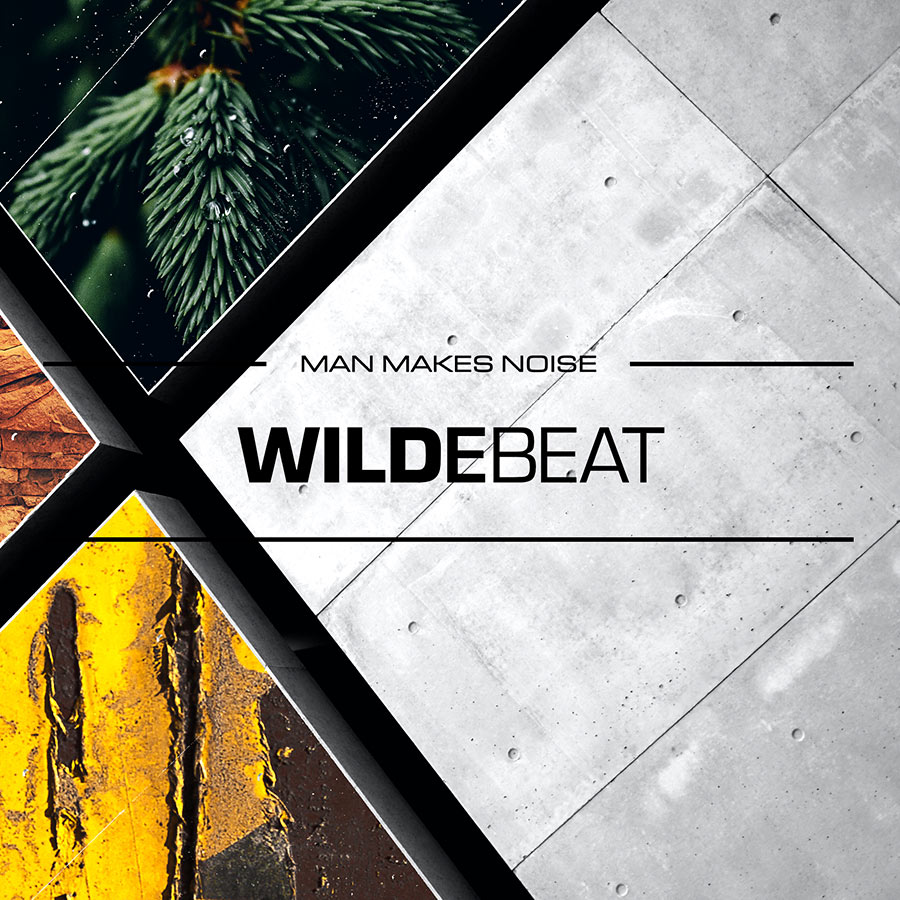 Man Makes Noise - Wildebeat Kontakt Instruments Software GUI Artwork