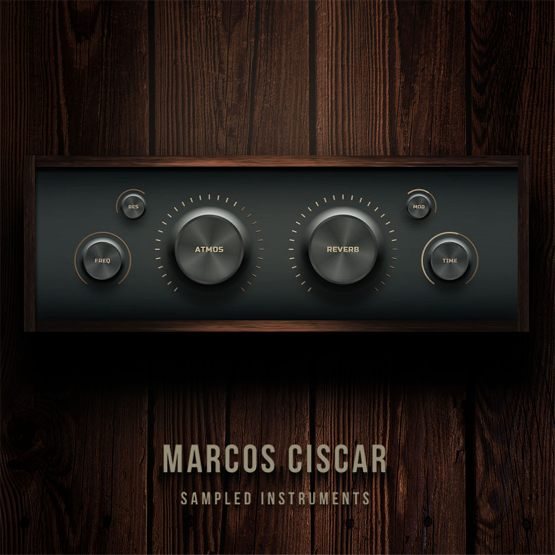 Marcos Ciscar - Eternity Church Organ Kontakt Instruments Software GUI Artwork