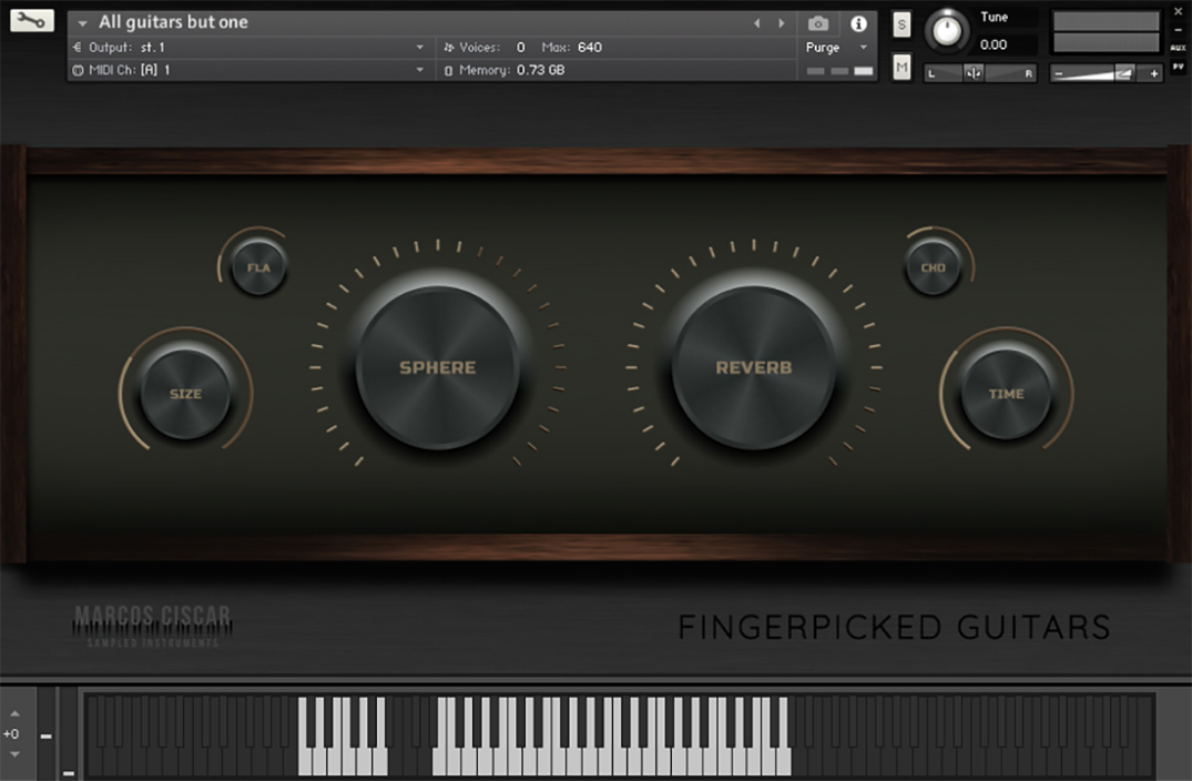 Marcos Ciscar - Fingerpicked Guitars Screenshot 2