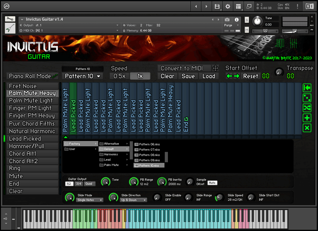 Martin Britz - Invictus Guitar Screenshot 3
