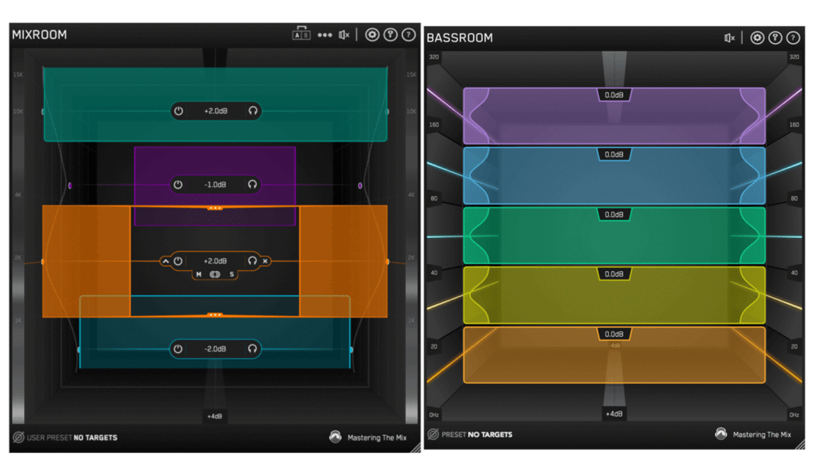 Mastering the Mix - EQ Excellence Bundle Plugins & FX Software GUI Artwork