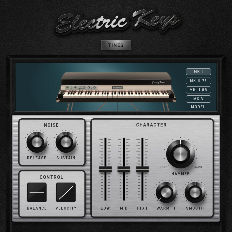 Melda Production - Electric Keys - Tines Screenshot 2