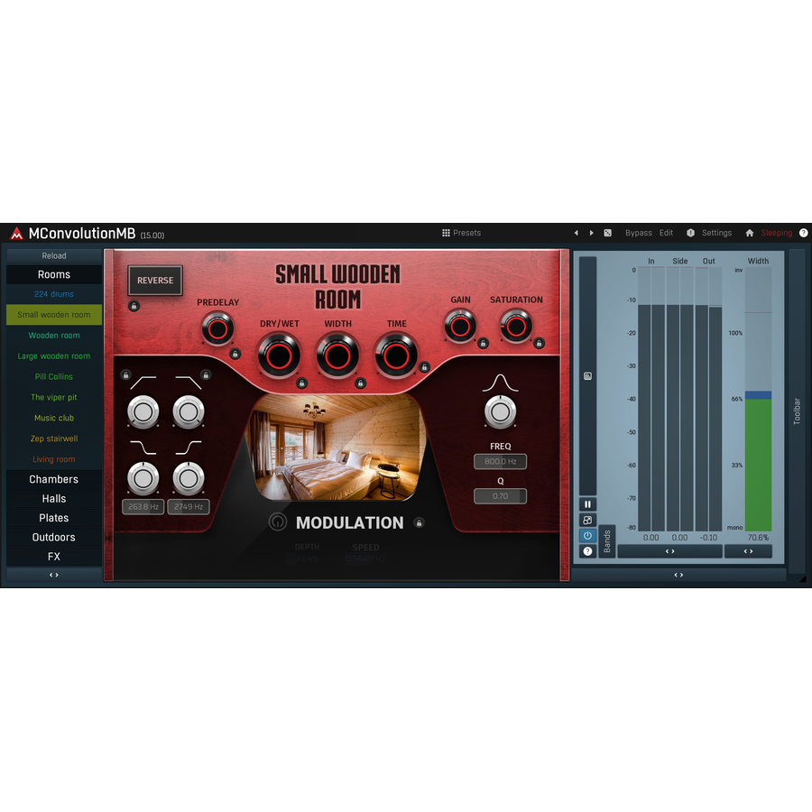 Melda Production - MConvolutionMB Plugins & FX Software GUI Artwork