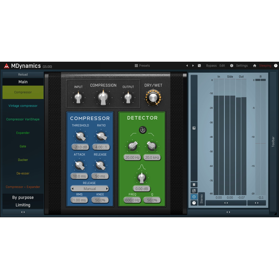 Melda Production - MDynamics Plugins & FX Software GUI Artwork