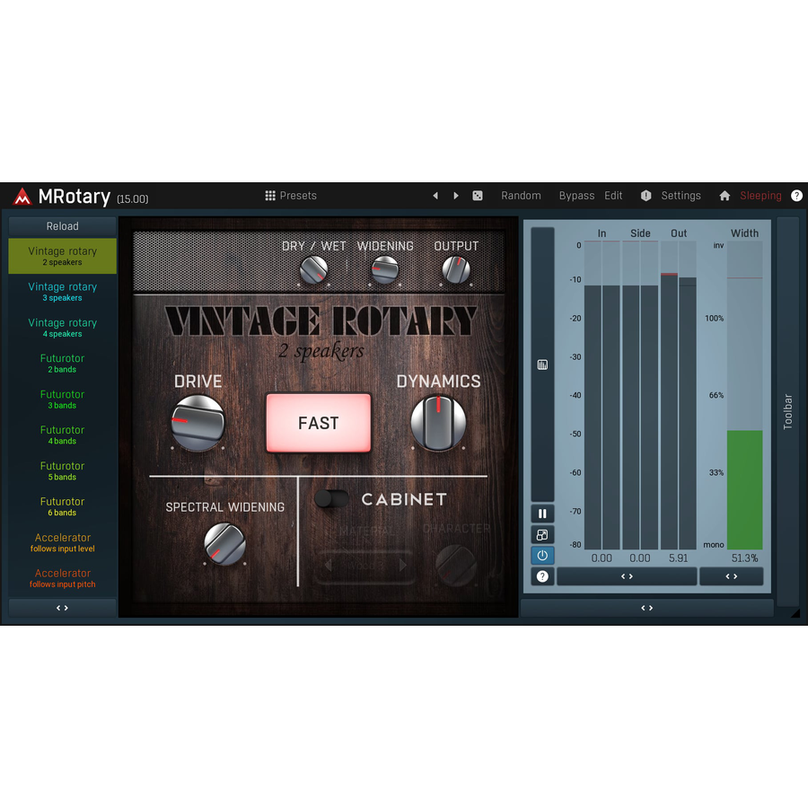 Melda Production - MRotary Plugins & FX Software GUI Artwork