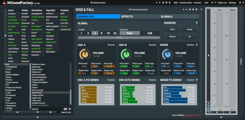 Melda Production - MSoundFactoryLE Screenshot 2