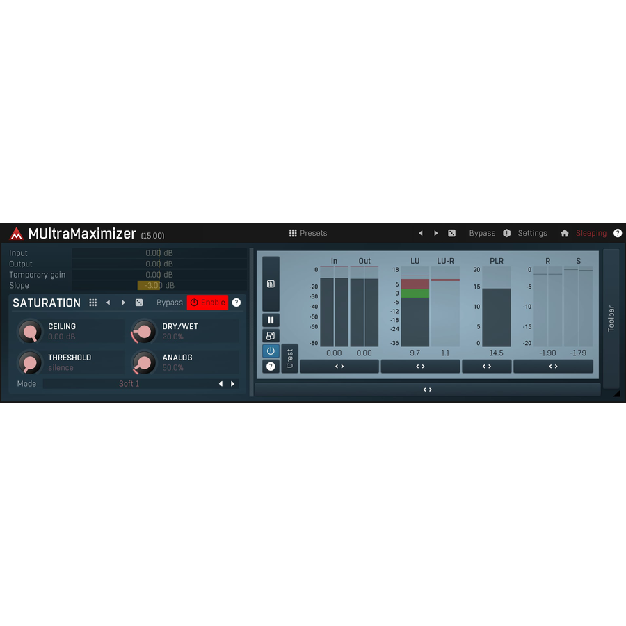 Melda Production - MUltraMaximizer Plugins & FX Software GUI Artwork