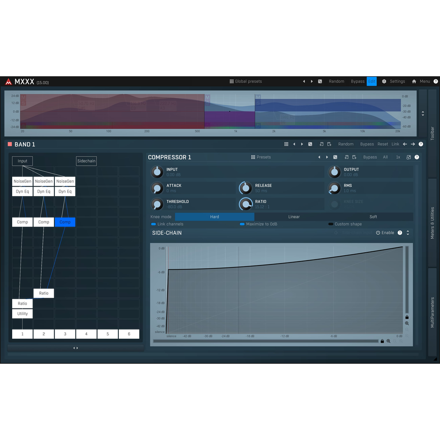 Melda Production - Mxxx Plugins & FX Software GUI Artwork
