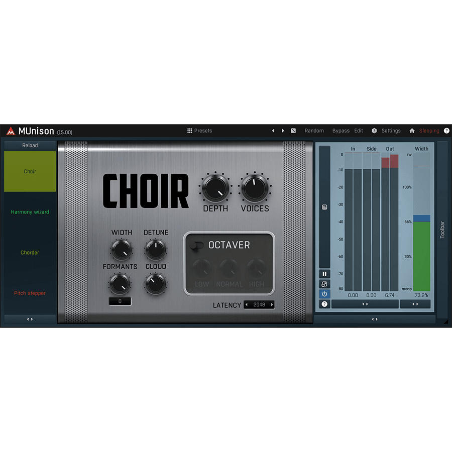 Melda Production - MUnison Plugins & FX Software GUI Artwork