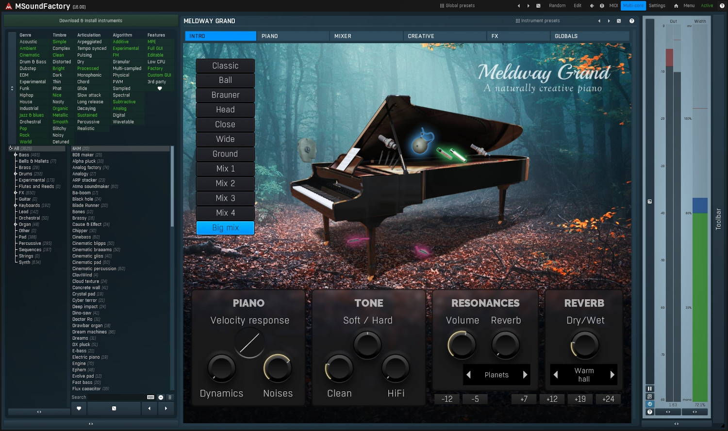 Melda Production - MeldwayGrand Plugins & FX Software GUI Artwork