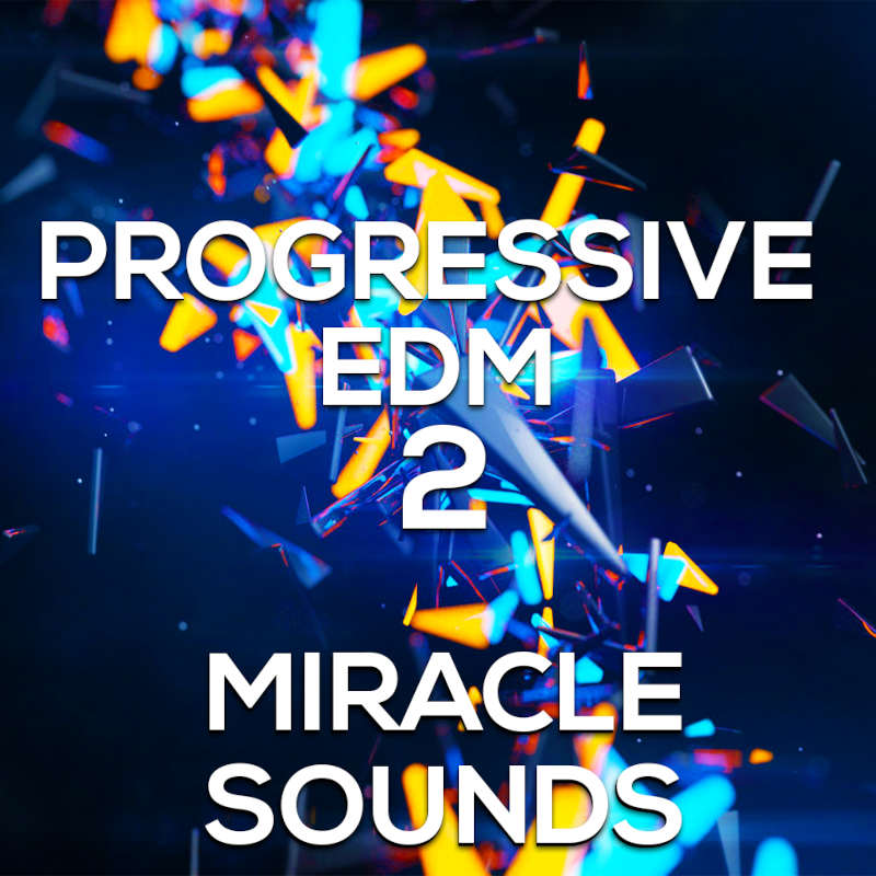 Miracle Sounds - Progressive EDM 2 Sample Packs Software GUI Artwork