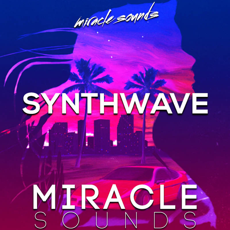 Miracle Sounds - Synthwave Sample Packs Software GUI Artwork