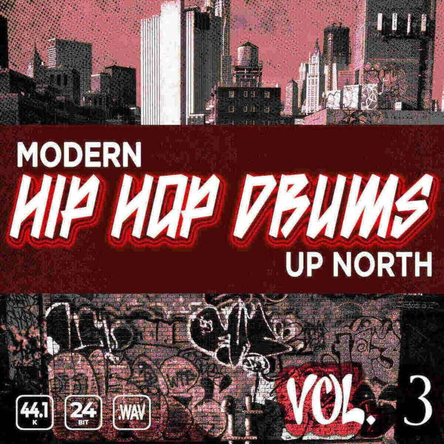 Epic Stock Media - Modern Up North Hip Hop Drums Vol 3 Sample Packs Software GUI Artwork
