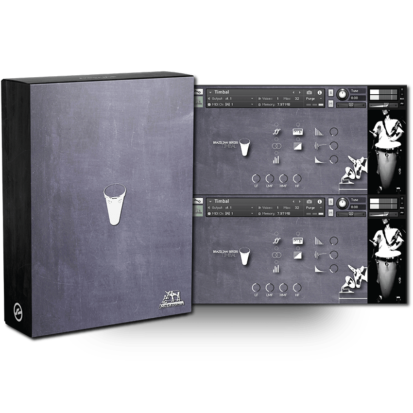 Muletone Audio - Brazilian Series Timbal Kontakt Instruments Software GUI Artwork