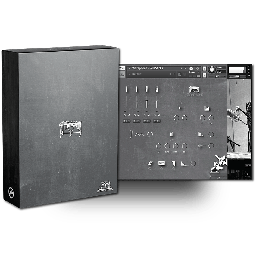 Muletone Audio - Vibraphone Kontakt Instruments Software GUI Artwork