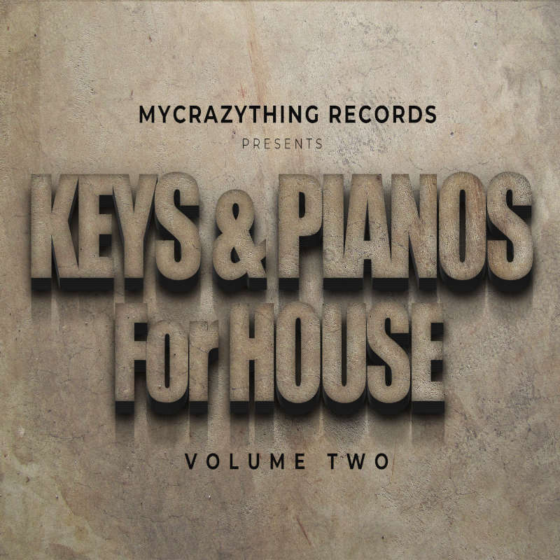 Mycrazything - Keys & Pianos for House 2  Sample Packs Software GUI Artwork