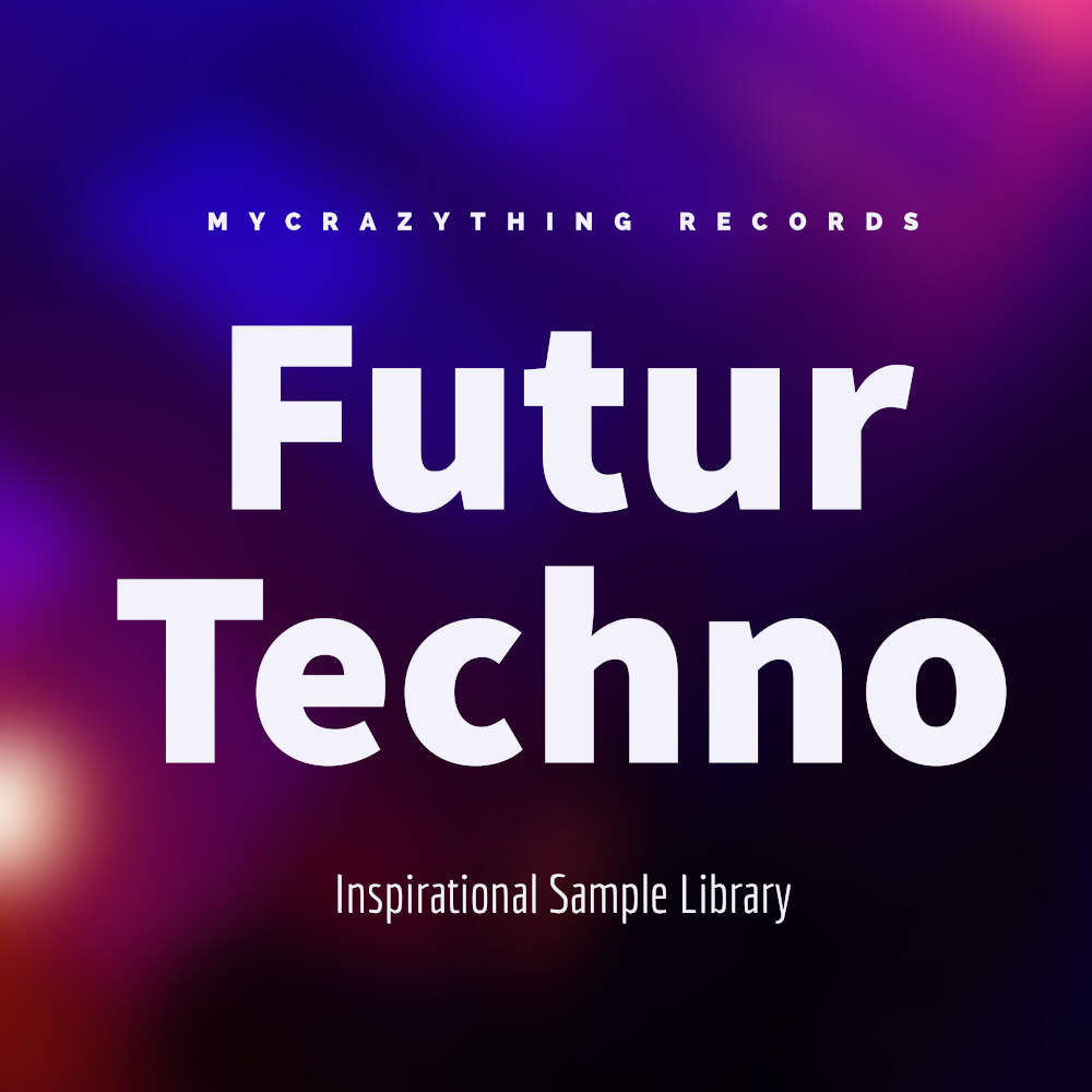 Mycrazything - Futur Techno Sample Packs Software GUI Artwork