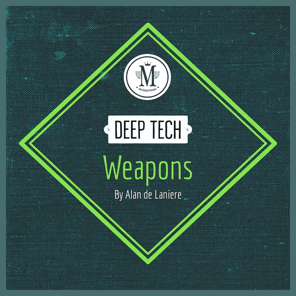 Mycrazything - Deep Tech Weapons Sample Packs Software GUI Artwork