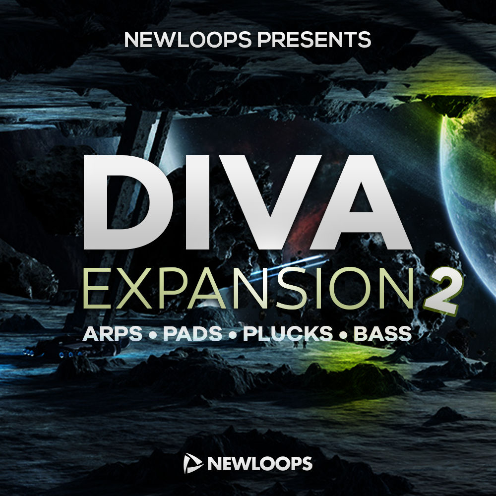 New Loops - Diva Expansion 2 Presets Software GUI Artwork
