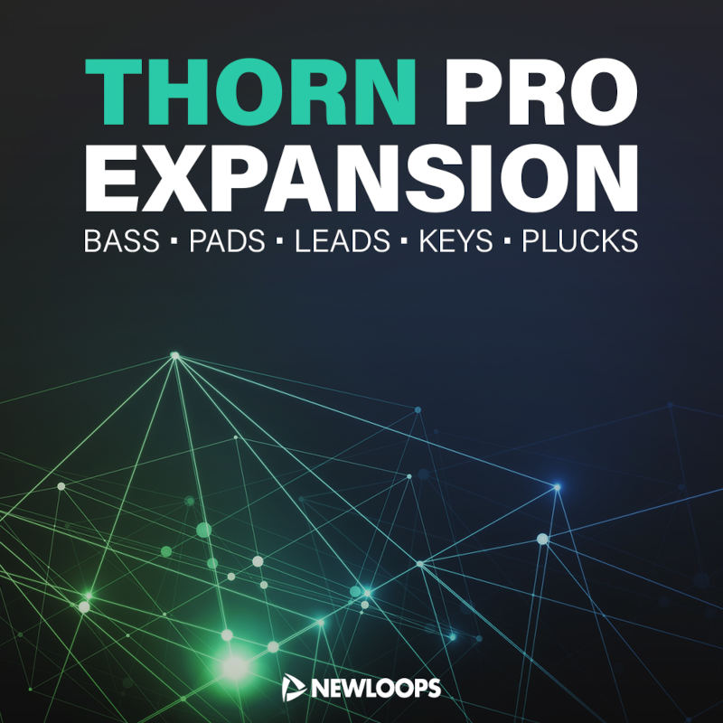New Loops - Thorn Pro Expansion Presets Software GUI Artwork