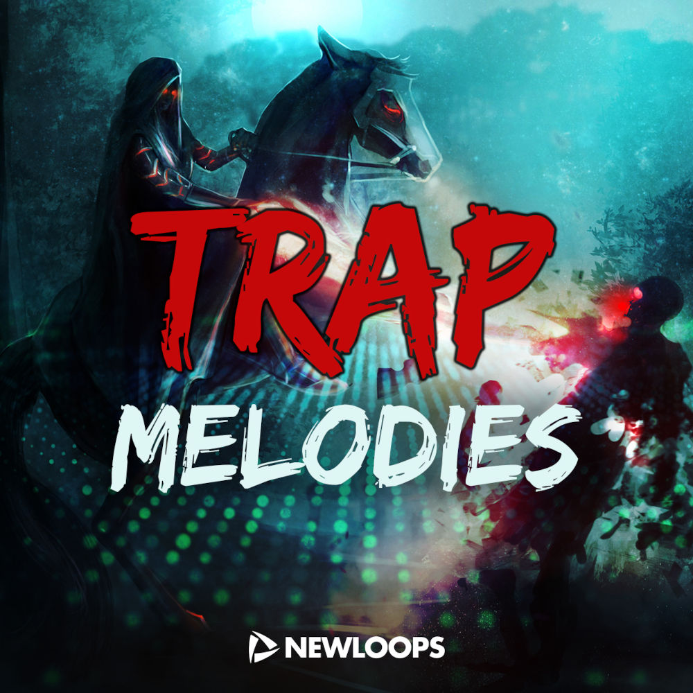 New Loops - Trap Melodies Sample Packs Software GUI Artwork