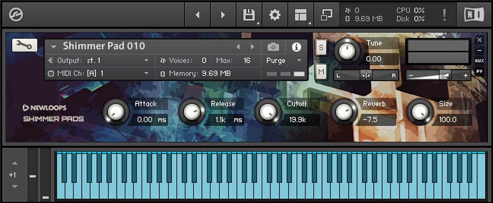 New Loops - Shimmer Pads Screenshot 2