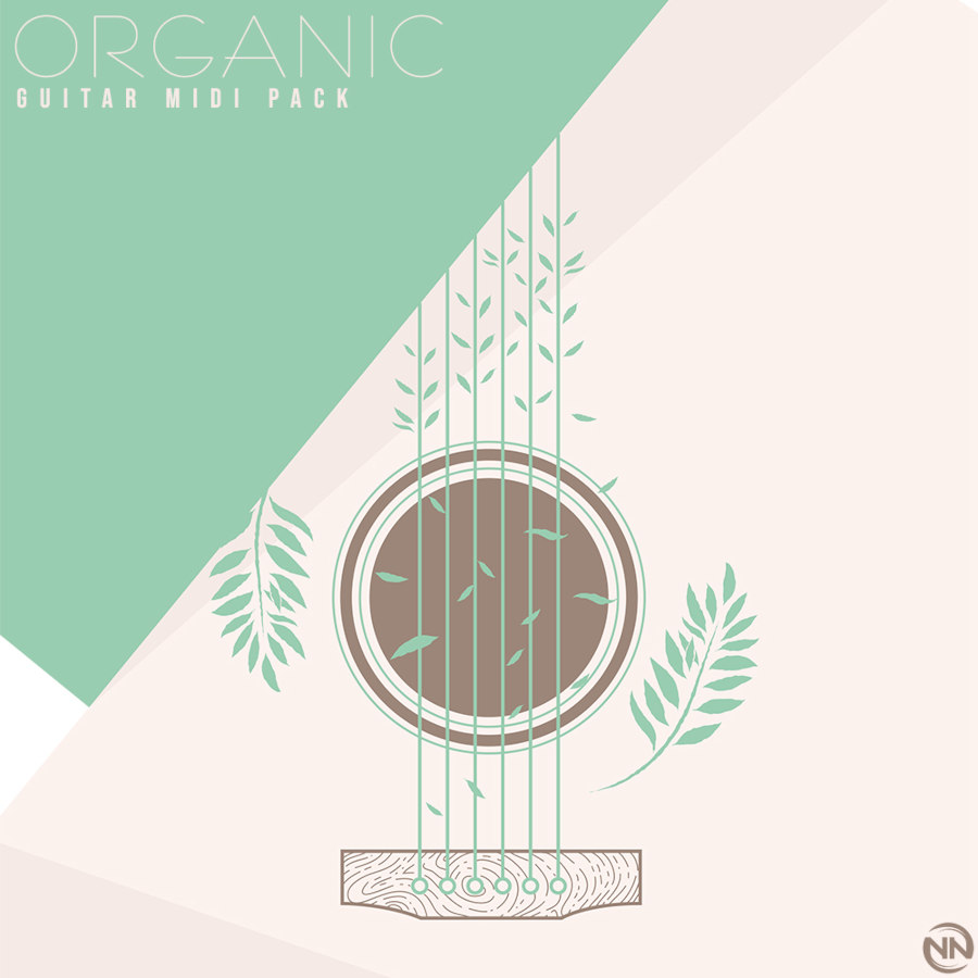New Nation - Organic - Guitar MIDI Sample Packs Software GUI Artwork