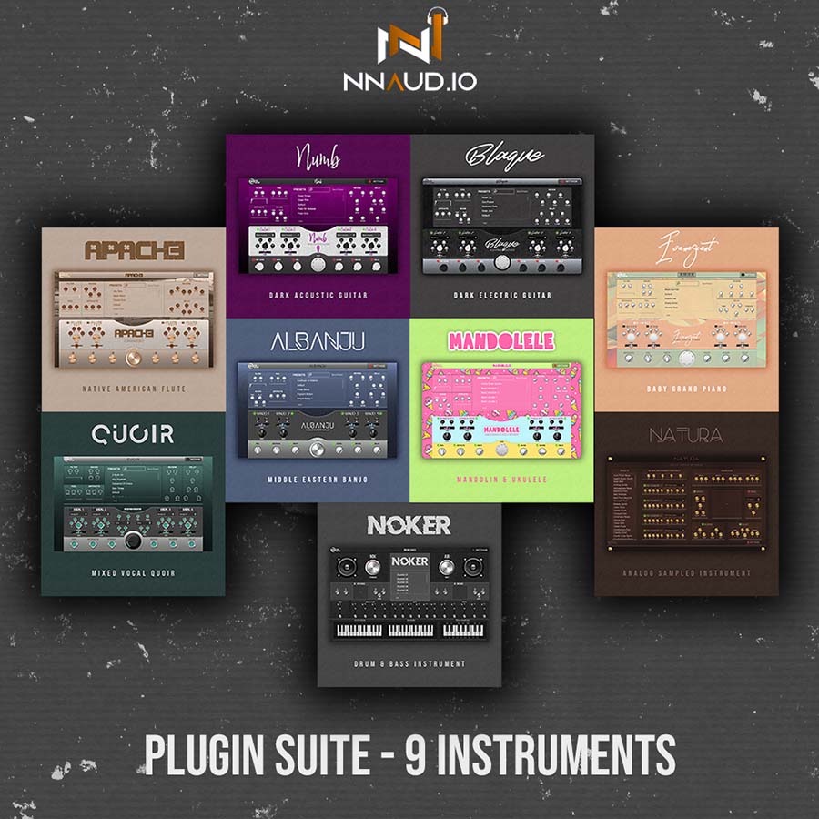 New Nation - New Nation Plugin Suite Plugins & FX Software GUI Artwork