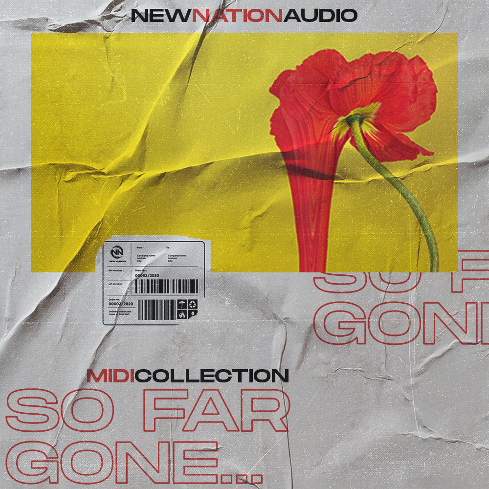 New Nation - So Far Gone MIDI Collection Presets Software GUI Artwork