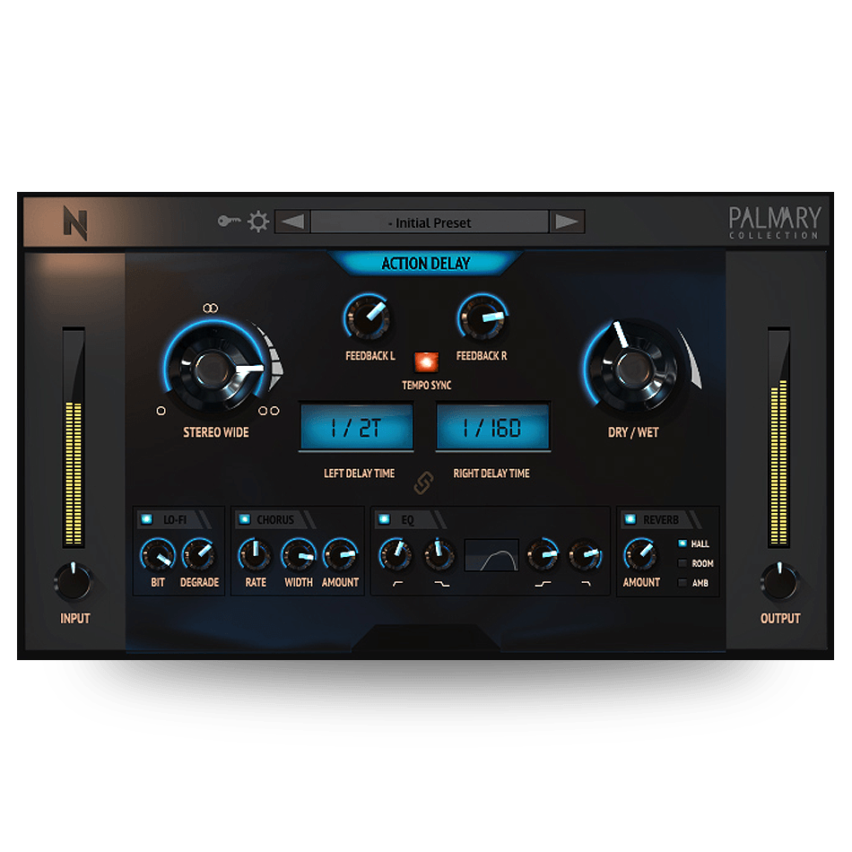 NoiseAsh Audio Tools - Action Delay Plugins & FX Software GUI Artwork