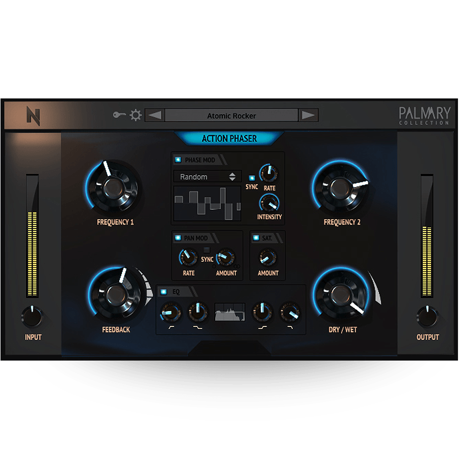 NoiseAsh Audio Tools - Action Phaser Plugins & FX Software GUI Artwork