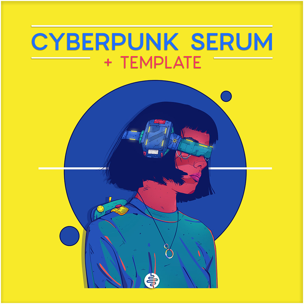 OST Audio - Cyberpunk Serum Presets Software GUI Artwork