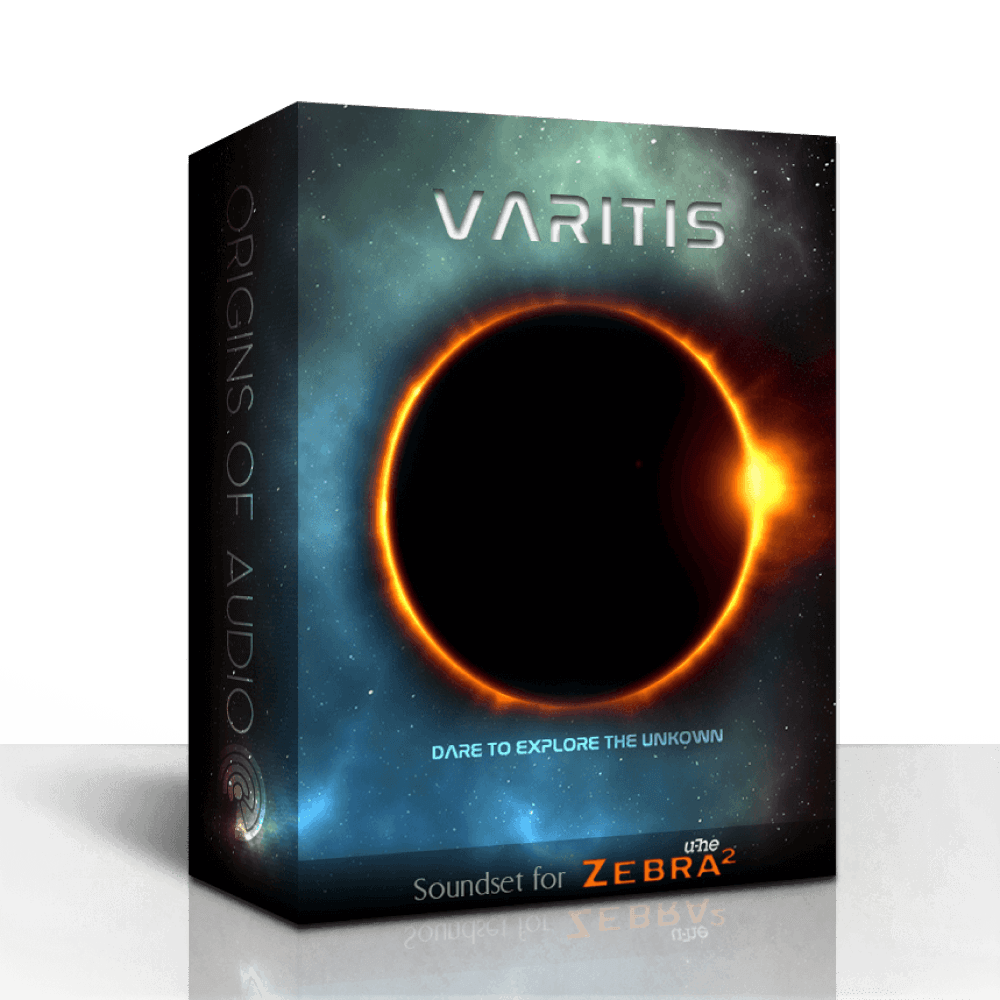 Origins of Audio - Varitis - Zebra Presets Software GUI Artwork