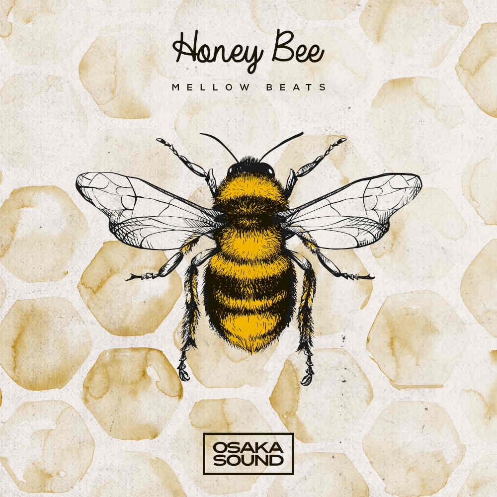 Osaka Sounds - Honey Bee Mellow Beats Sample Packs Software GUI Artwork