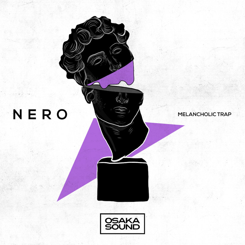 Osaka Sounds - Nero - Melancholic Trap Sample Packs Software GUI Artwork