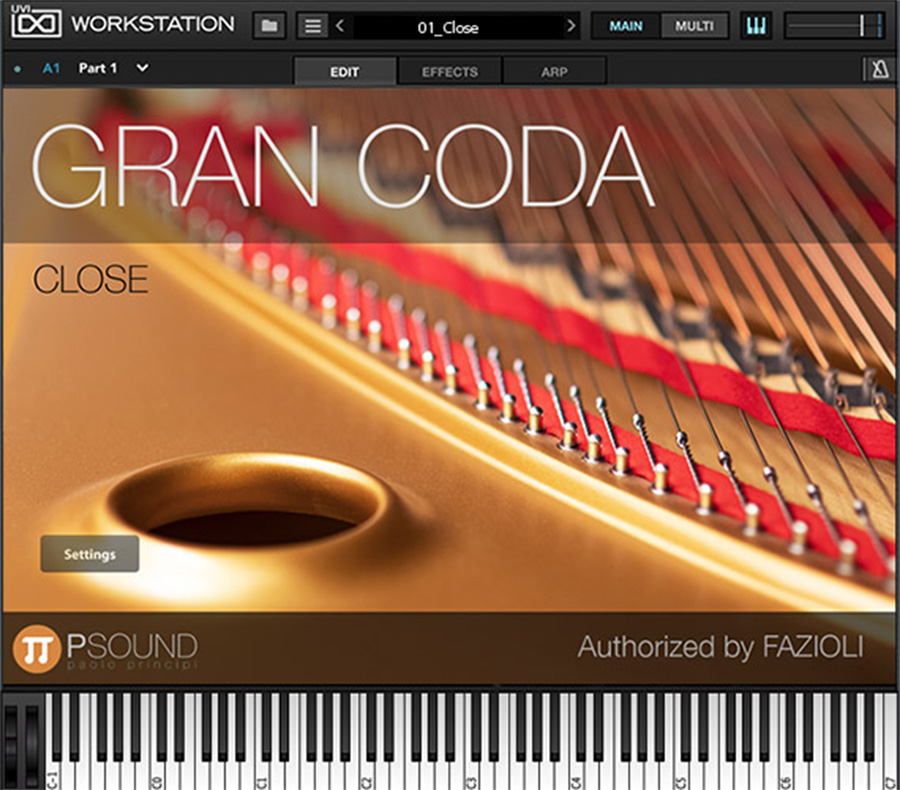 PSound - Gran Coda Plugins & FX Software GUI Artwork