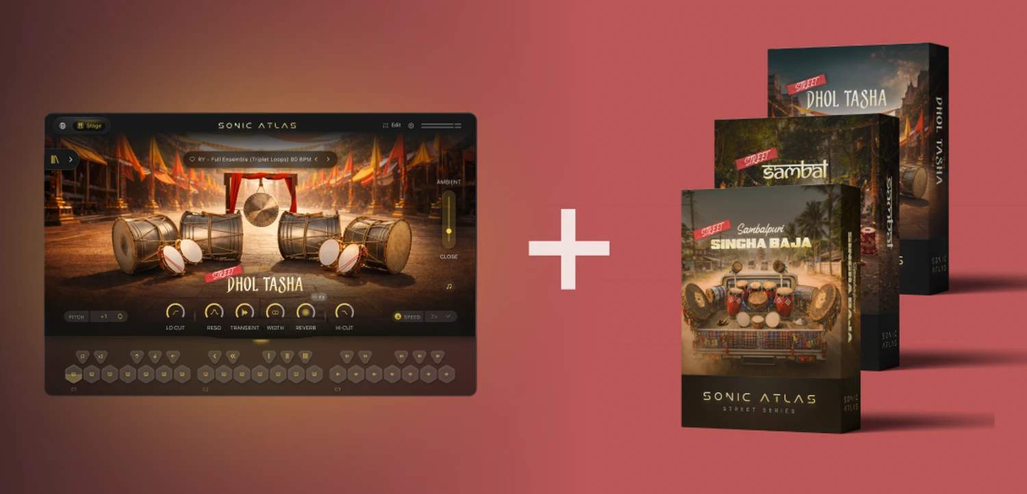 Pitch Innovations - Streets of North India Bundle Plugins & FX Software GUI Artwork