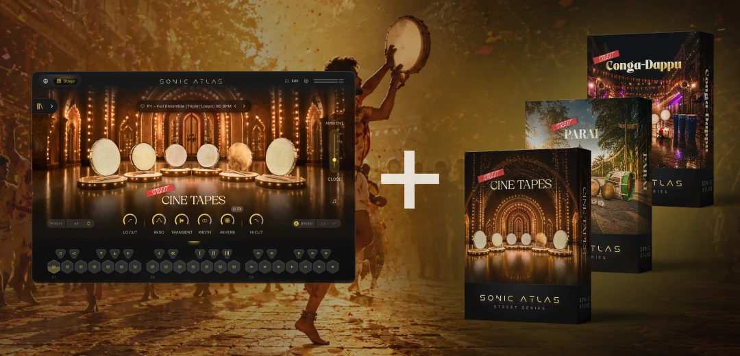 Pitch Innovations - Tapes of India Bundle Plugins & FX Software GUI Artwork
