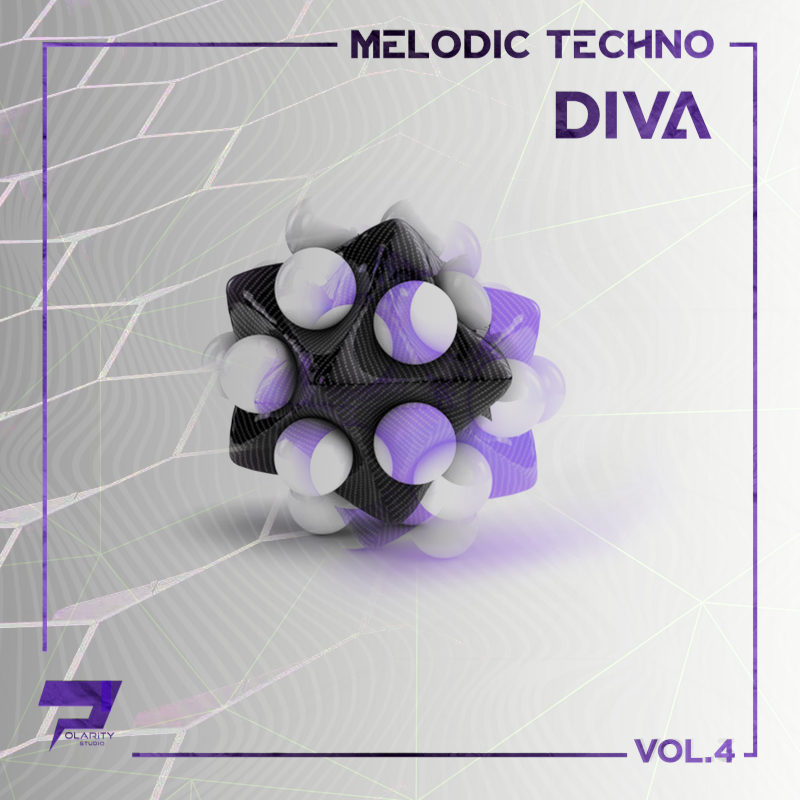 Polarity Studio - Melodic Techno Loops & Diva Presets Vol 4 Presets Software GUI Artwork
