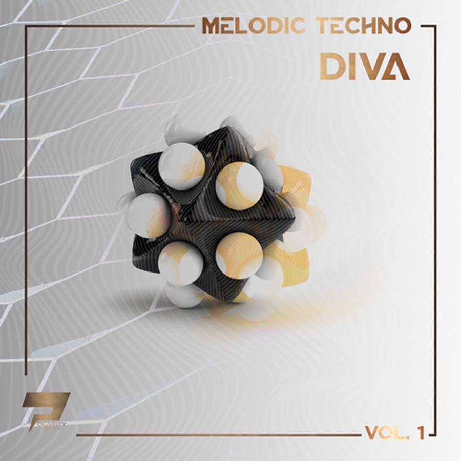 Polarity Studio - Melodic Techno Loops & Diva Presets Vol.1 Sample Packs Software GUI Artwork