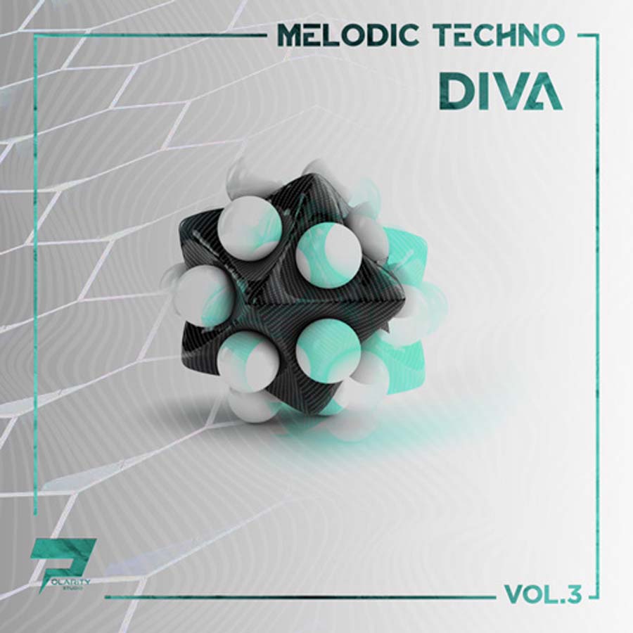 Polarity Studio - Melodic Techno Loops & Diva Presets Vol.3 Sample Packs Software GUI Artwork
