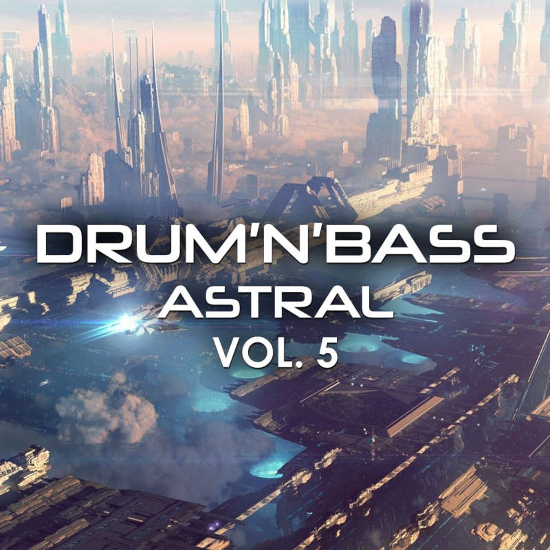Rafal Kulik - Drum n Bass Astral vol 5 Sample Packs Software GUI Artwork
