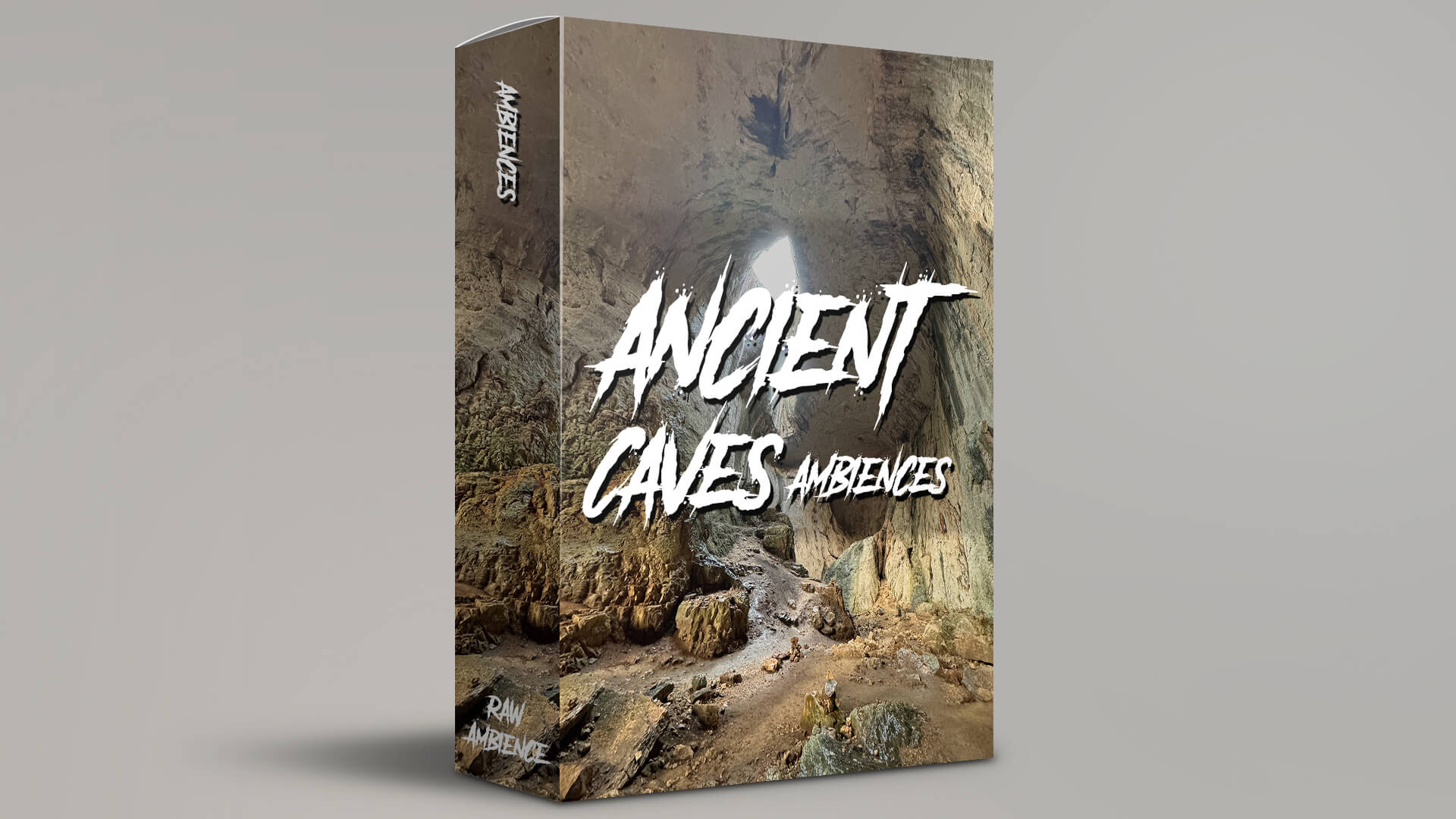Raw Ambience - Ancient Caves Ambiences Sample Packs Software GUI Artwork