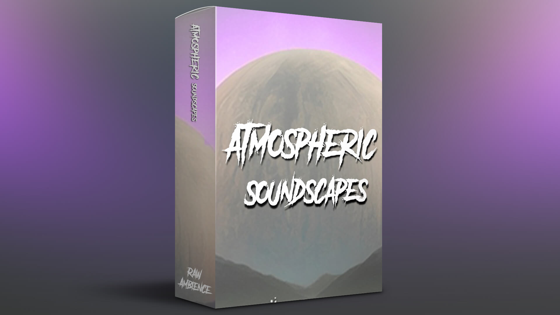 Raw Ambience - Atmospheric Soundscapes Sample Packs Software GUI Artwork