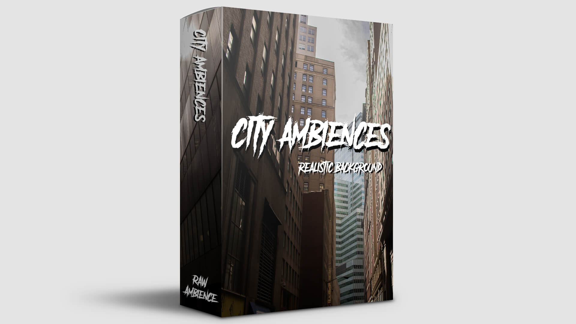 Raw Ambience - City Ambiences Sample Packs Software GUI Artwork